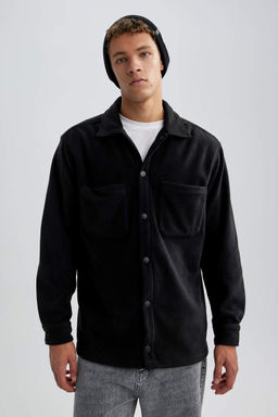 Рубашка Polar с длинным рукавом Relax Fit - Defacto фото 4