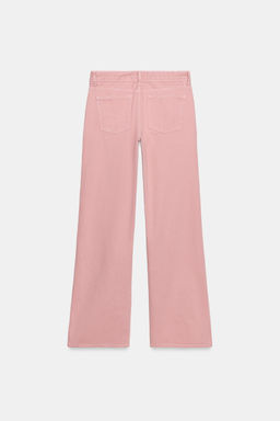 JEANS TRF REVERSIBLE TIRO MEDIO / Rosa - Zara фото 12