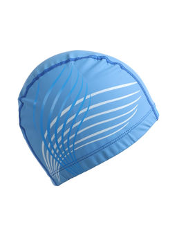 Шапочка для плавания взрослая ONLYTOP, тканевая, обхват 54-60 см, цвета МИКС