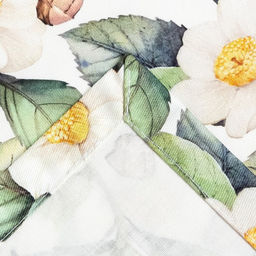 Скатерть Этель Camellia, размер 145?220 см, хлопок 100%, саржа 190 г/м?