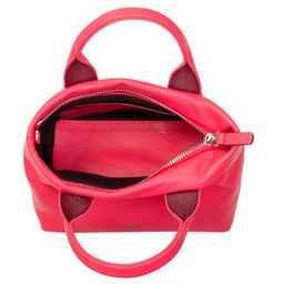 Итальянская миниатюрная женская сумочка DuDu Bags серии Ibiza | малиновый - Dudubags фото 3