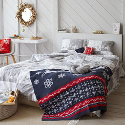 Постельное белье LoveLife 1,5сп New year forest 143*215см,150*225см,50*70см-2шт фото 22