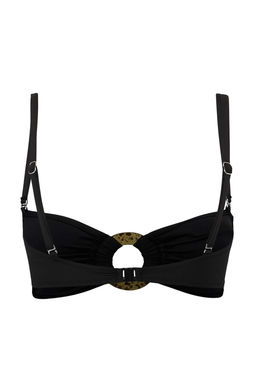 Siyah Bralette Aksesuar Detayl? Kapl? Basic Bikini Ustu TBESS26BU00021 - Trendyolmilla фото 5