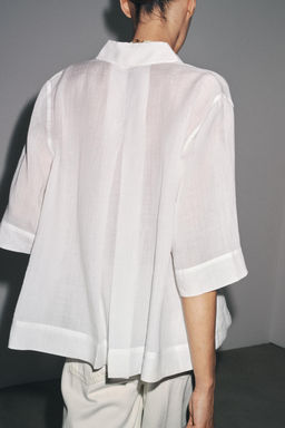 ZW COLLECTION RAMIE SHIRT