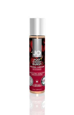 Съедобный лубрикант со вкусом вишни JO H2O Cherry Burst, 30 мл
