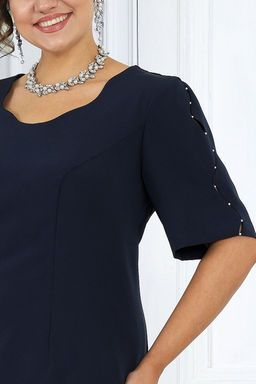 Платье Ninele 7431-Р темно-синий - Mira fashion фото 1298