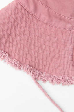 FRAYED BUCKET HAT - Zara фото 5