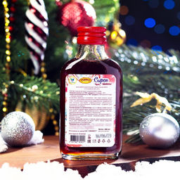 Новогодний сироп Калины, 100 мл - Vitamuno фото 2