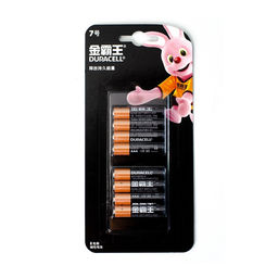 Батарейка алкалиновая Duracell Basic (CH), AAA, LR03-8BL, 1.5 В, блистер, 8 шт.