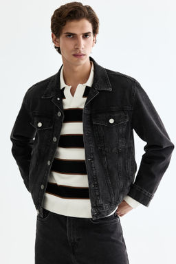 Cazadora trucker en denim - H&m фото 4