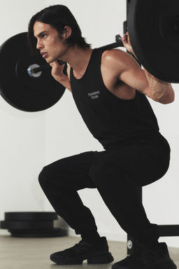 Camiseta de deporte sin mangas en DryMove - H&m фото 6