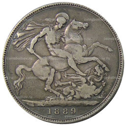 1 крона 1889 года Великобритания