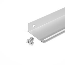 Цена за 2 шт. Ручка торцевая CAPPIO RT002CP, L=150 мм, м/о 128 мм, цвет матовый хром