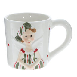 Кружка "Девочка", 350 мл, L13 W9 H9,3 см, 2в.