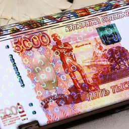 Купюрница «5000 рублей», 18×10×3 см