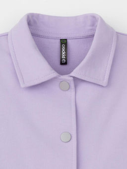 КР 302677-1/пастельно-лиловый рубашка для дев