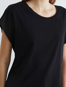 Bisiklet Yaka Kad?n Ti??rt