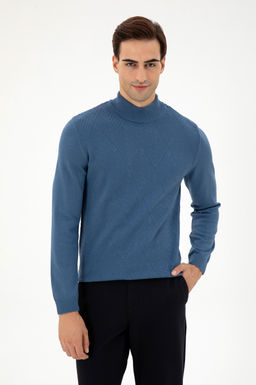 Мужской темно-синий свитер Неожиданная скидка в корзине - U.s. polo assn фото 3