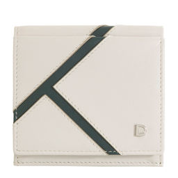 Итальянский кожаный кошелек DuDu серии Flavio | жемчужный серый - Dudubags фото 2