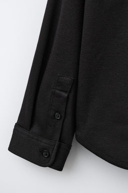 COMFORT OVERSHIRT WITH POCKETS - Zara фото 4