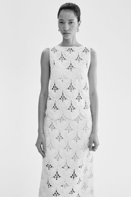 Top efecto crochet con espalda en U - H&m фото 3