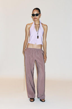 STRIPED WAISTCOAT TOP