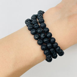 Бусины для рукоделия из Лавы 38 см