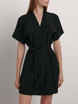 CONTE Халат VISCOSE LHW 2230 black