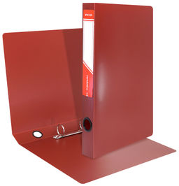 Папка с кольцами INFORMAT А4, 2 кольца, 40 мм, пластик 700 мкм, красная