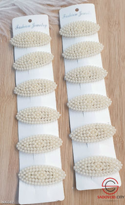 Жемчуг заколки -Лента для волос