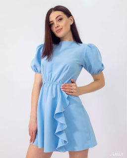 Платье Амая (голубой) - Nadi bordo фото 2