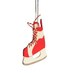 Елочная игрушка ручной работы - Хоккейный конек - Idh фото 3