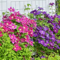 Клематис Ханиа - Долина роз фото 3