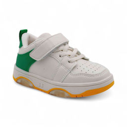 Кроссовки В770-8 бежево желтые