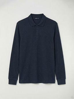 Polo Yaka Erkek Sweatshirt