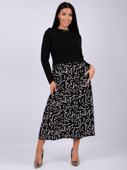 Платье Жаклин, вискоза/кулирка (М)