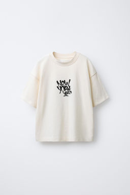 TEXTURED GRAFFITI T-SHIRT