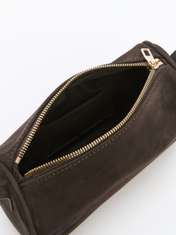 Женская сумка с ручками MAISON DAVID MARY MINI Артикул 4489239, шоколадный  фото 5