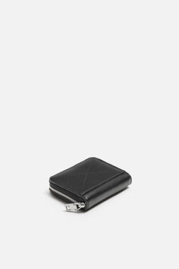 WALLET WITH TOPSTITCHING - Zara фото 2