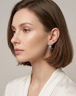 Стильные серьги