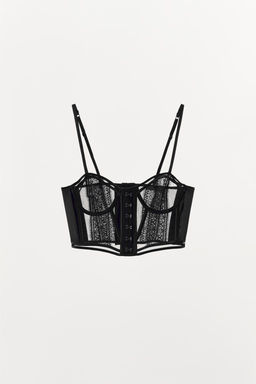 STRAPPY LACE CORSET - Zara фото 3