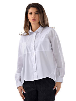 Базовая белая рубашка - А+б коллекция фото 4