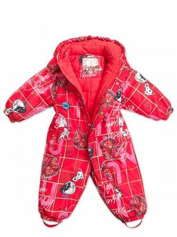 PELICAN, комбинезон для девочек, Красный