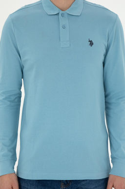 Мужской синий базовый свитшот Неожиданная скидка в корзине - U.s. polo assn фото 6