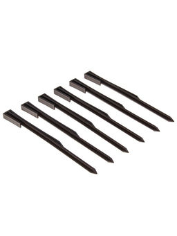 Колышки для бордюрной ленты, h=40 см, набор 10 шт., коричневый, Greengo фото 4