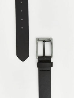 Deri G?r?n?ml? Erkek Kemer