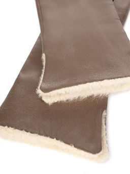Перчатки женские 100% ш IS352 l.taupe - Eleganzza фото 3