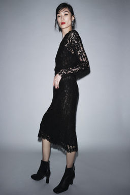 ZW COLLECTION LIMITED EDITION LACE MIDI DRESS