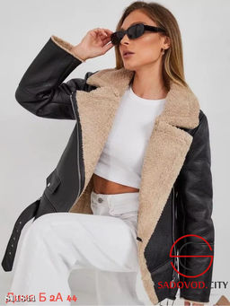 Дублёнка женская зимняя