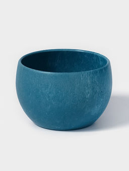 Цена за 2 шт. Кашпо для цветов BlueFog, пластик, 8.5×5.8 см, синие